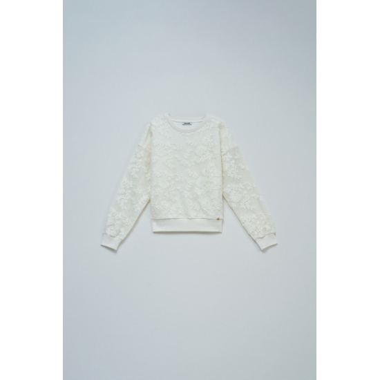 Salsa Sudaderas de chica 21010503 BLANCO