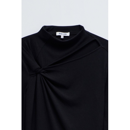 Salsa Camisetas de chica 21010498 Negro 2