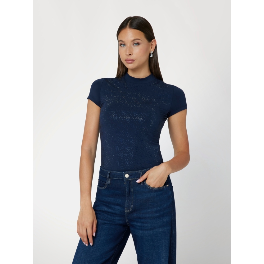 GUESS JEANS Camisetas de chica W4BI26J1314 AZUL