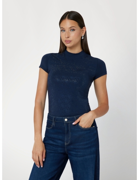 GUESS JEANS Camisetas de chica W4BI26J1314 AZUL