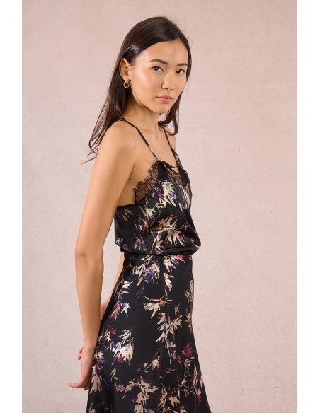 Molly Bracken Tops de chica TW147DN Negro