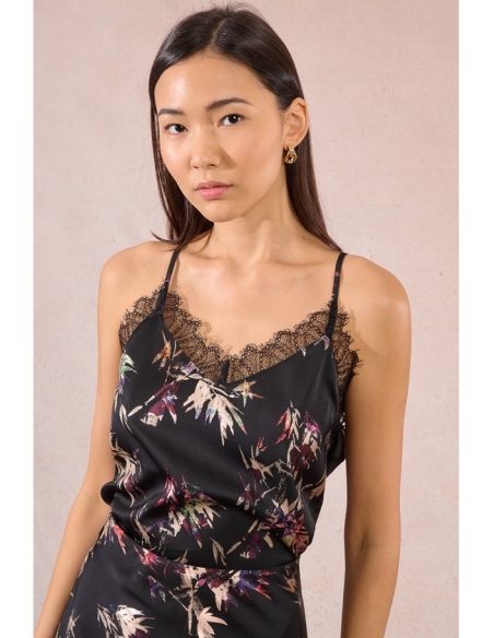 Molly Bracken Tops de chica TW147DN Negro