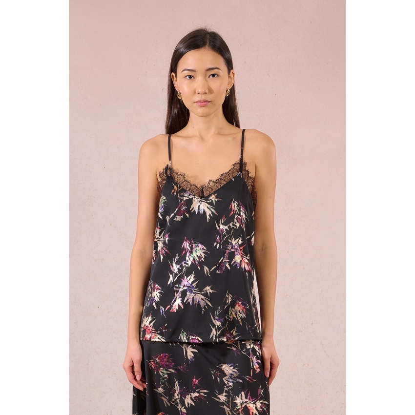 Molly Bracken Tops de chica TW147DN Negro