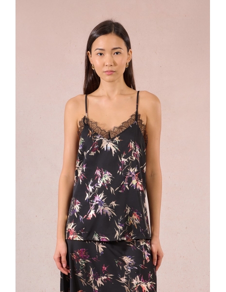 Molly Bracken Tops de chica TW147DN Negro