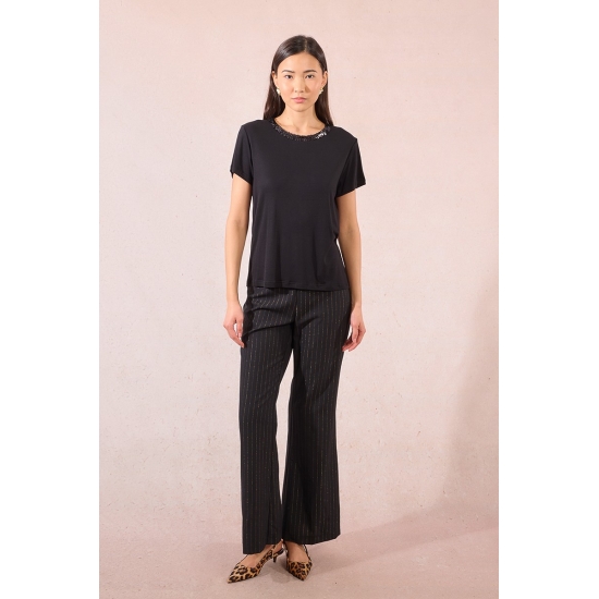 Molly Bracken Camisetas de chica TF118DN Negro 2