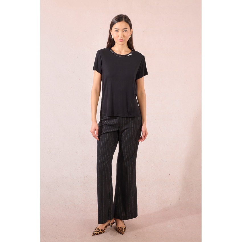 Molly Bracken Camisetas de chica TF118DN Negro