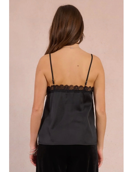 Molly Bracken Tops de chica T2121DN Negro