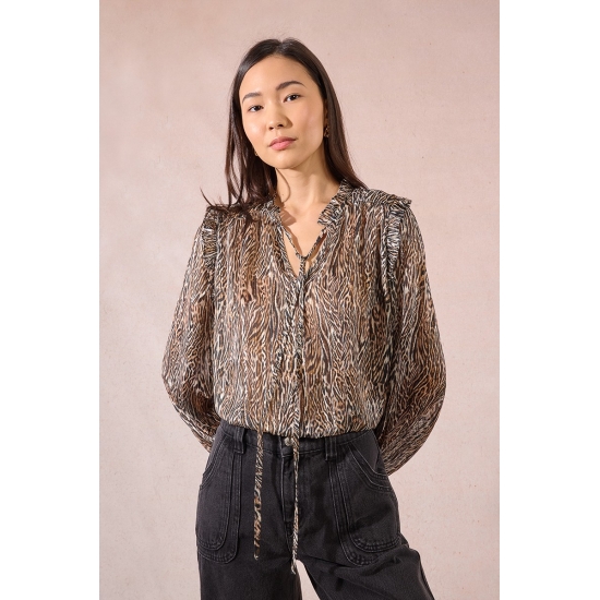 Molly Bracken Blusas de chica T2057DH BEIGE