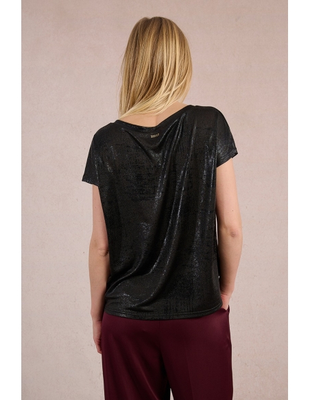 Molly Bracken Camisetas de chica T1676DN Negro