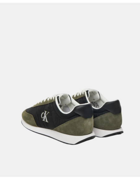 CALVIN KLEIN ZAPATILLAS YM0YM01361 NEGRO/VERDE