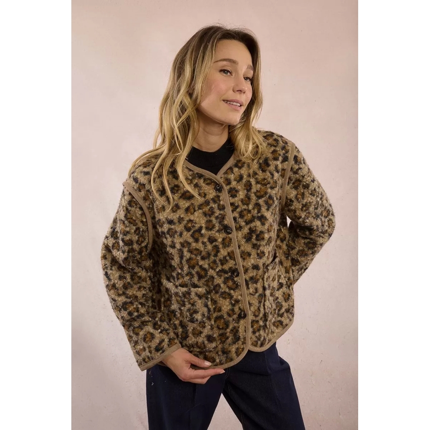 Molly Bracken Chaquetas de chica LA1751DH MARRON