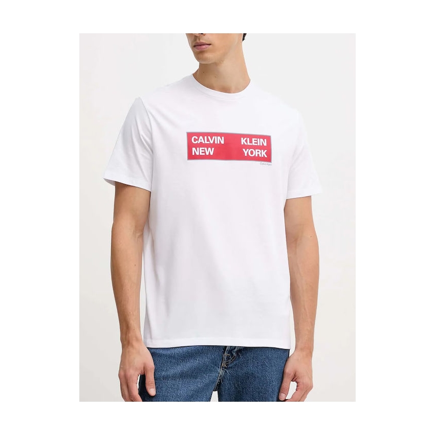 CALVIN KLEIN Camisetas de chico LV04RD816G BLANCO