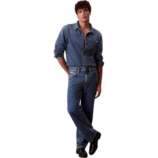 CALVIN KLEIN Tejanos de chico LV04RD711G STONE