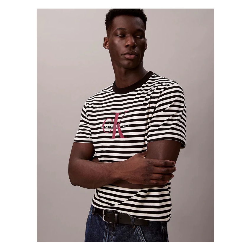 CALVIN KLEIN Camisetas de chico LV04RD204G Negro