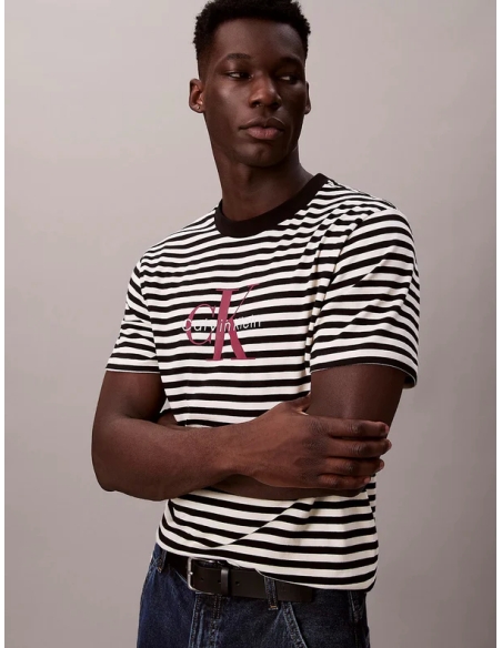 CALVIN KLEIN Camisetas de chico LV04RD204G Negro