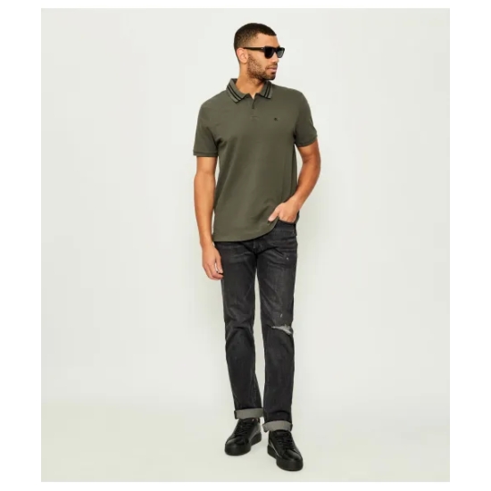 CALVIN KLEIN Polos de chico LV04RC276G VERDE 2