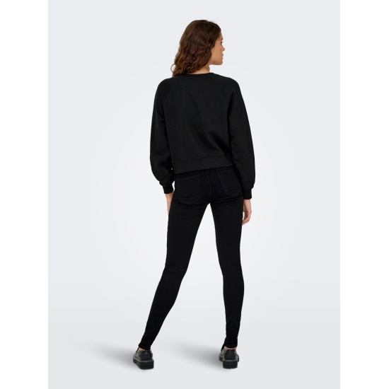 Only Sudaderas de chica 15360576 Negro 2