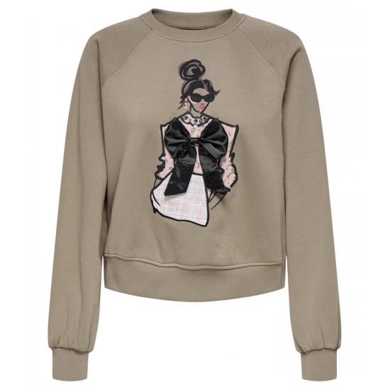 Only Sudaderas de chica 15360576 MARRON