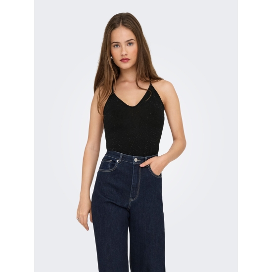 Only Camisetas de chica 15360281 Negro