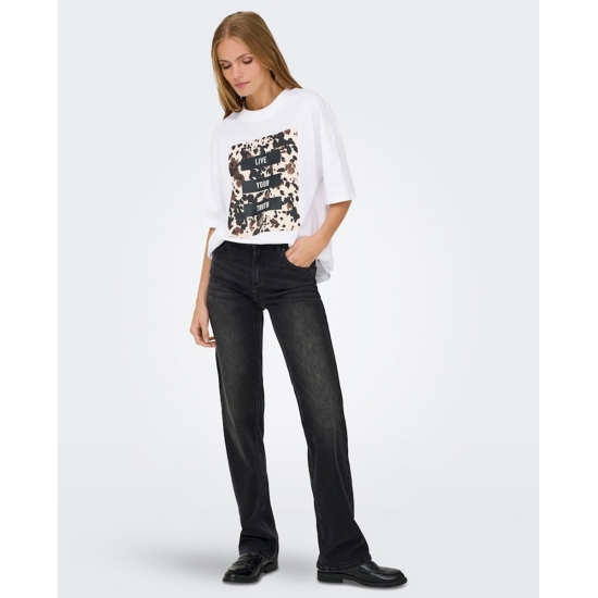 Only Camisetas de chica 15358200 BLANCO