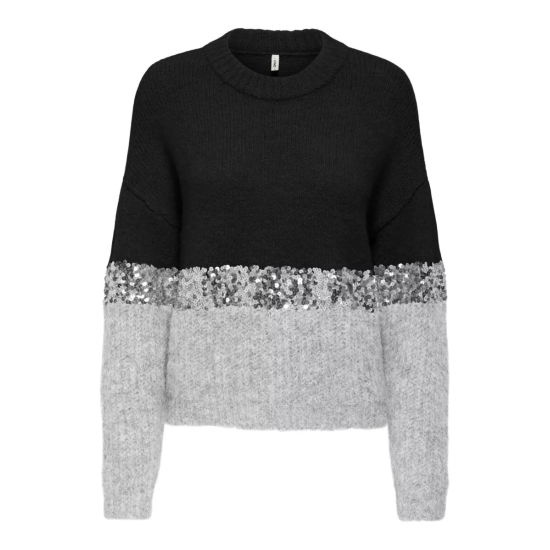 Only Jerseys de chica 15358399 Negro