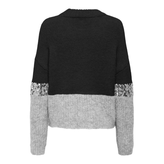 Only Jerseys de chica 15358399 Negro 2