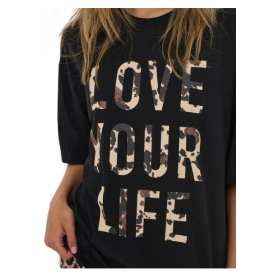 Only Camisetas de chica 15358200 Negro 2