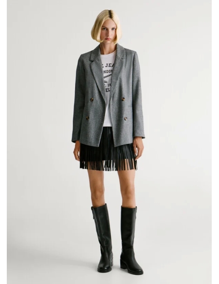 Pepe Jeans Chaquetas de chica PL4024351 GRIS