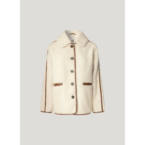 Pepe Jeans Chaquetas de chica PL4024370 BLANCO