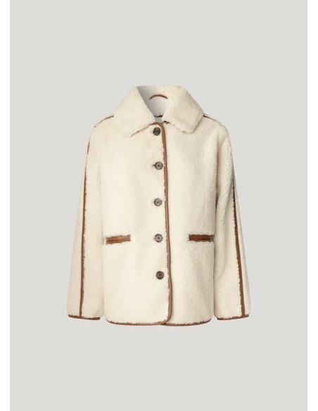 Pepe Jeans Chaquetas de chica PL4024370 BLANCO