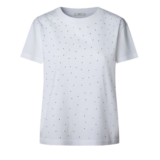 Pepe Jeans Camisetas de chica PL5000008 BLANCO