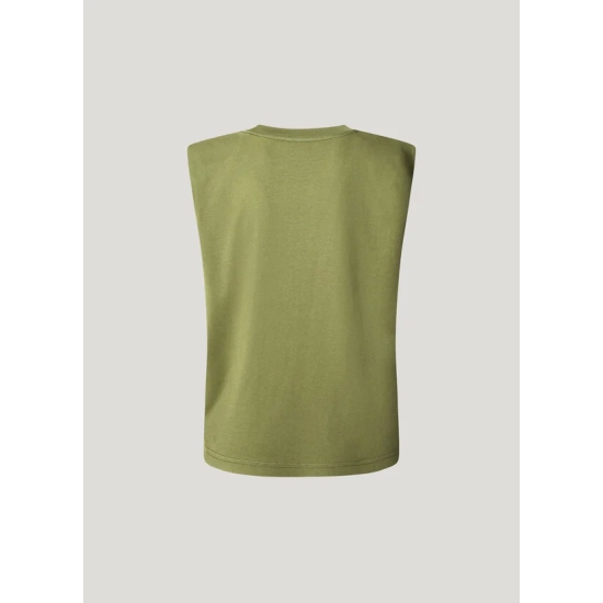 Pepe Jeans Camisetas de chica PL5000023 VERDE 2