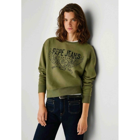 Pepe Jeans Sudaderas de chica PL5800022 VERDE 2