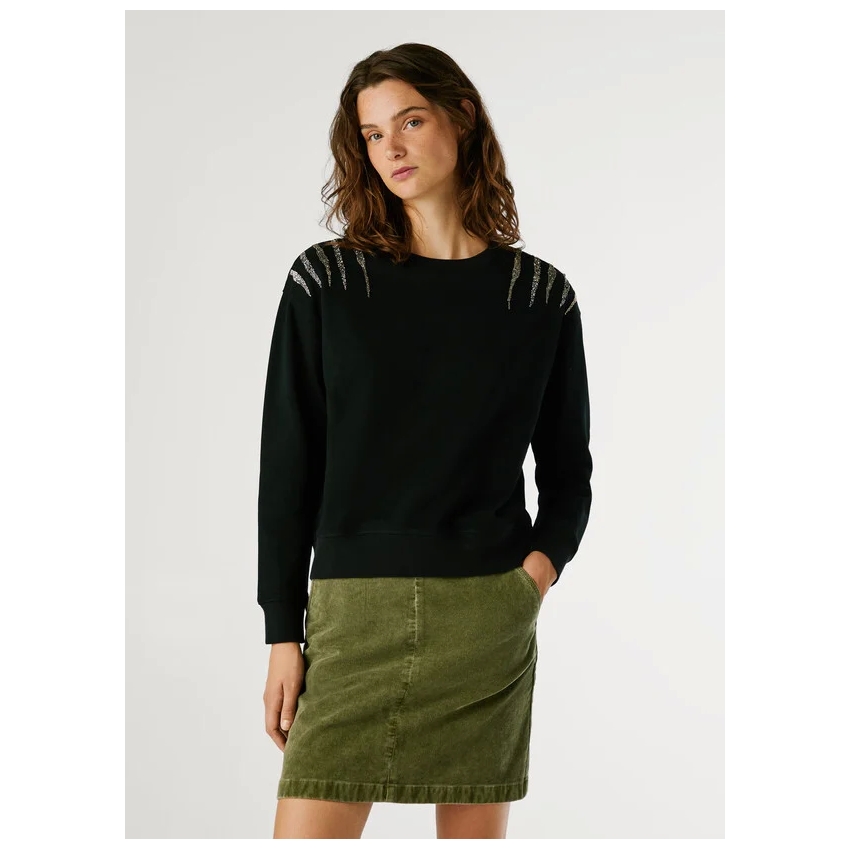 Pepe Jeans Sudaderas de chica PL5800024 Negro