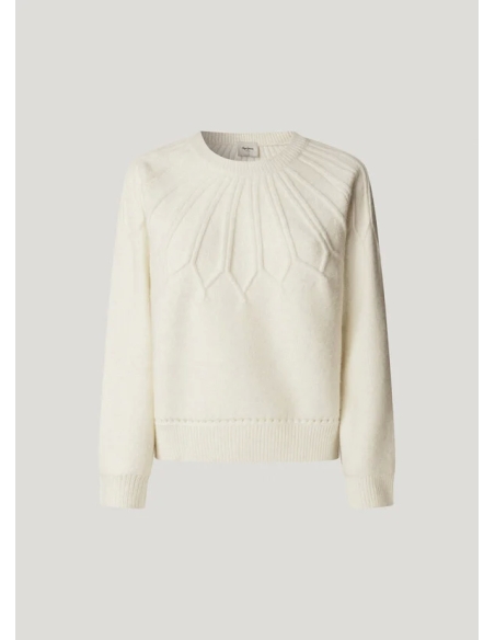 Pepe Jeans Jerseys de chica PL7000061 BLANCO