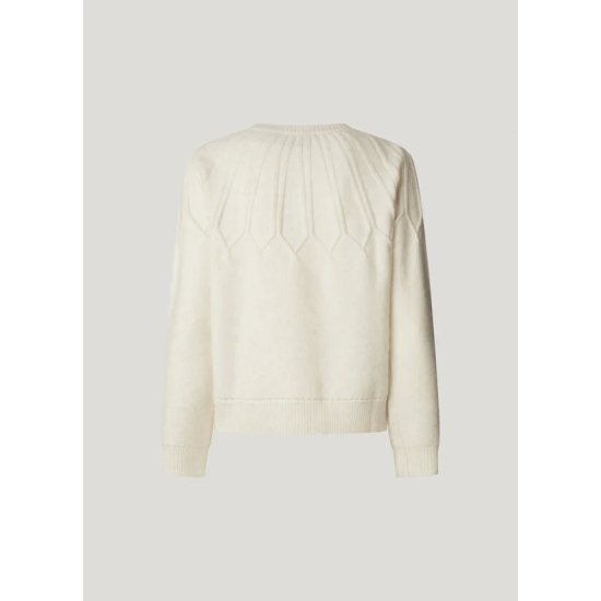 Pepe Jeans Jerseys de chica PL7000061 BLANCO 2