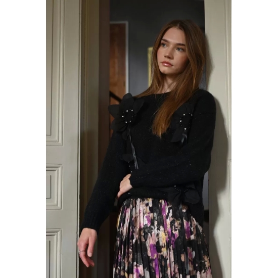 Molly Bracken Jerseys de chica LA1793DH Negro