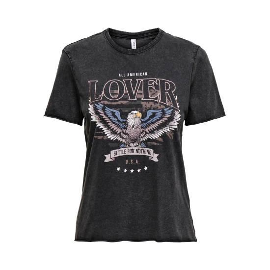 Only Camisetas de chica 15215721 Negro