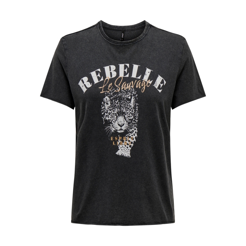 Only Camisetas de chica 15215721 BLACK