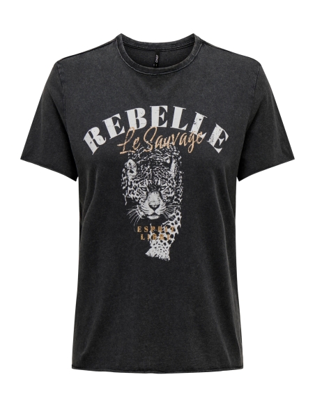 Only Camisetas de chica 15215721 BLACK