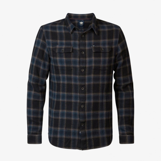 Petrol Camisas de chico SIL422 AZUL