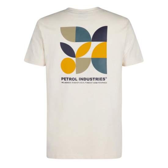 Petrol Camisetas de chico TSR617 BEIGE 2