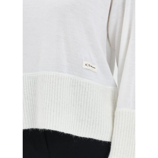 AX Armani Exchange Jerseys de chica XW000772AF16602 BEIGE 2