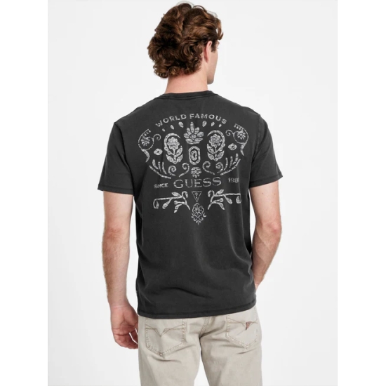 GUESS JEANS Camisetas de chico M5BI50KBW41 Negro 2