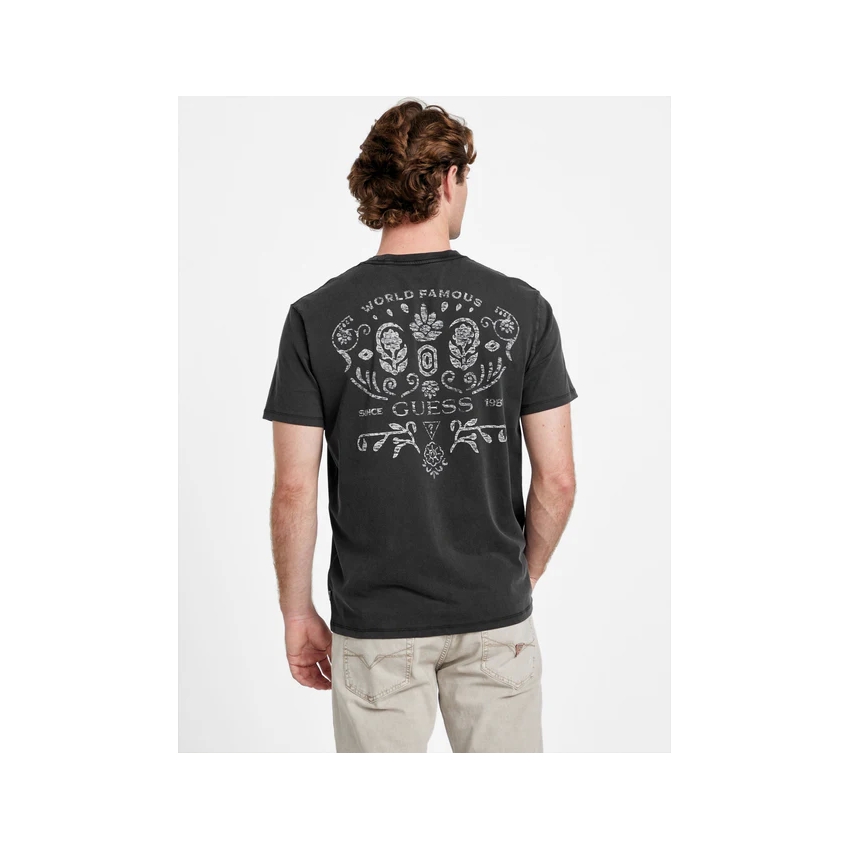 GUESS JEANS Camisetas de chico M5BI50KBW41 Negro