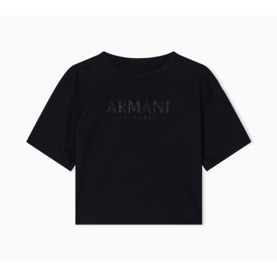 AX Armani Exchange Camisetas de chica XW001364AF15085 Negro