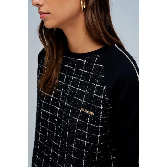 Salsa Sudaderas de chica 21010511 Negro 2