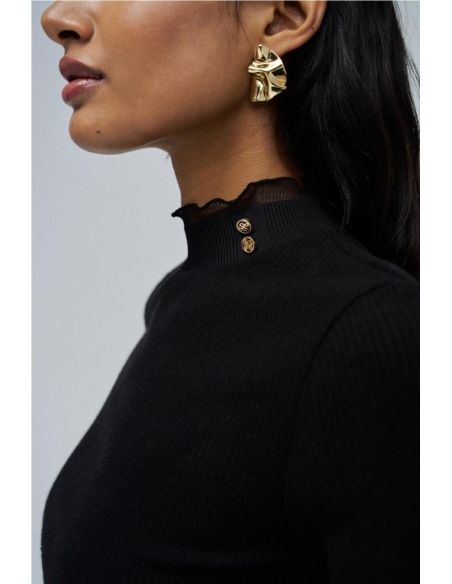 Salsa Camisetas de chica 21010508 Negro