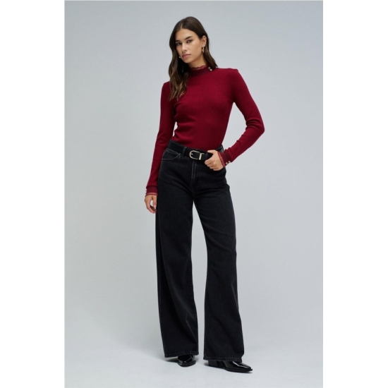 Salsa Camisetas de chica 21010508 GRANATE 2