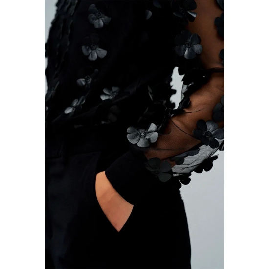 Salsa Sudaderas de chica 21010504 Negro 2